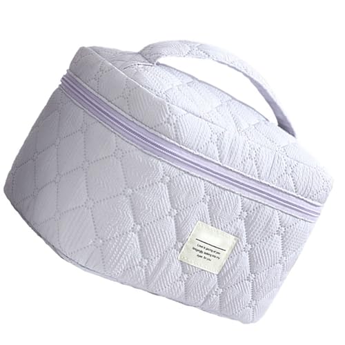 Elegante Kosmetiktasche für Damen, großes Fassungsvermögen, organisiert, tragbar, Beauty-Tasche für Reisen und Outdoor, Baumwoll-Make-up-Tasche, C, Mass Beauty Elegante Kosmetiktasche für Damen, großes Fassungsvermögen, organisiert, tragbar, Beauty-Tasche für Reisen und Outdoor, Baumwoll-Make-up-Tasche, C, Mass Beauty von YIZITU