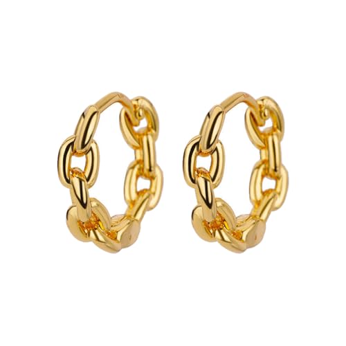 Elegante geometrische Creolen, auffälliger Ohrring, Ornament, vielseitiges Mode-Accessoire für Partys und Freizeitkleidung, leichte Ohrringe, D, Wie beschrieben, Wie beschrieben von YIZITU