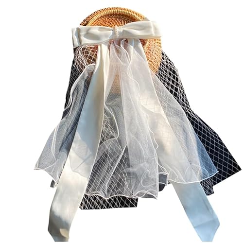 Eleganter Brautschleier, durchsichtiger Tüll, Brautschmuck, Verlobung, Party, Fotografieren von YIZITU