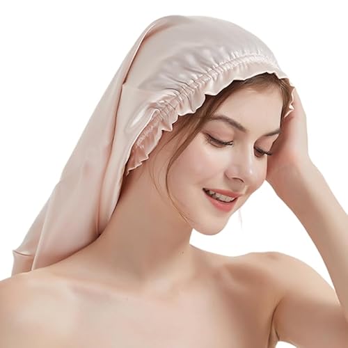 Eleganter Damen-Nachtwäsche-Hut, atmungsaktive Seide, Kopfbedeckung, Hut, Maulbeeren, Seidenhut, Haarpflege für Damen von YIZITU