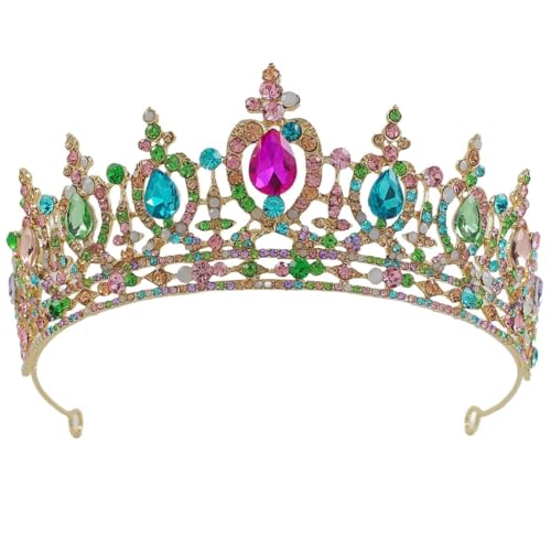 Elegantes Kronen-Stirnband für Junggesellinnenabschied, Brautschmuck, Strass-Kronenstück von YIZITU