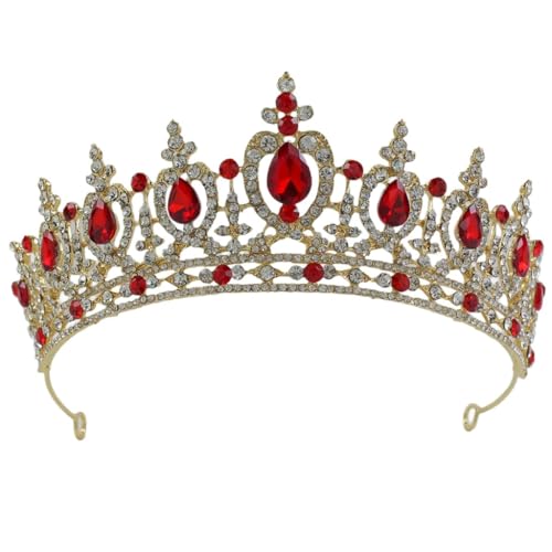 Elegantes Kronen-Stirnband für Junggesellinnenabschied, Brautschmuck, Strass-Kronenstück von YIZITU