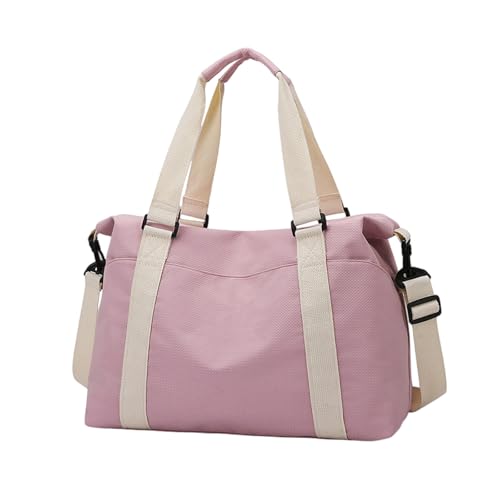 Ergonomische, praktische Reisetasche aus Oxford-Gewebe für kurze Reisen, Fitnessstudio, Workouts mit geräumigem Fach und Taschen für nasse und trockene Taschen, verstellbarer Turnbeutel, B, Mass von YIZITU