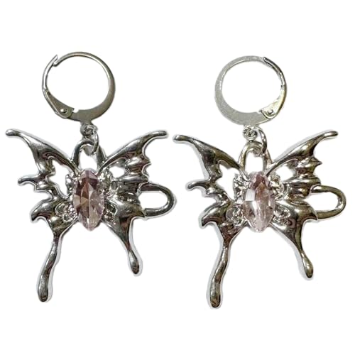 Fashion Butterfly Bowknot Charme Ohrringe Temperament Dangle Ohrringe Süßer Kühler Anhänger Ohrring Einzigartiger Party Schmuck Schmetterling Bowknot Anhänger Leicht Einzigartig von YIZITU