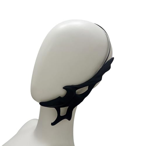 Flache Haarspange für Mädchen, Horn, Ornamente, Halloween, für Frauen, Mädchen, Strauß, dunkel, für Halloween, Foto-Requisiten von YIZITU