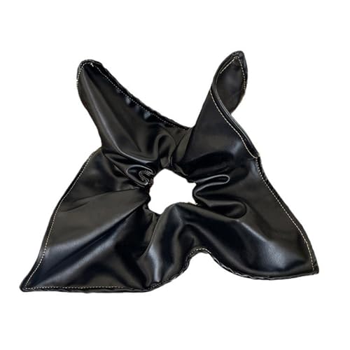 Glänzende PU-Haargummis für Erwachsene und Teenager, modisches Haarseil, Pferdeschwanz-Halter, Haargummi für jedes Outfit, Party-Haarschmuck von YIZITU