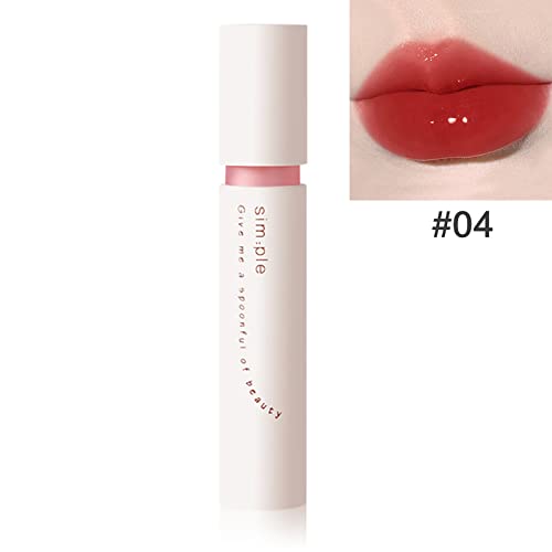 Glanz Glänzend Lipgloss Nahrhaft Lipgloss Wasserdichtem Glanz Nicht Stellvertretender Flüssiger Lippenstift Für Mädchen Und Frauen Spiegel von YIZITU