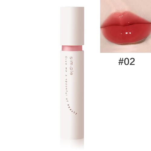 Glanz Glänzend Lipgloss Nahrhaft Lipgloss Wasserdichtem Glanz Nicht Stellvertretender Flüssiger Lippenstift Für Mädchen Und Frauen Spiegel von YIZITU