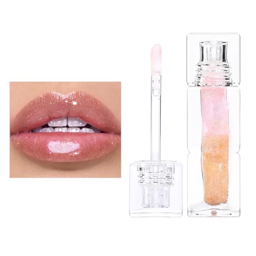 Glitzer Flüssiger Lippenstift Feuchtigkeitsspenstig Feuchtigkeitsspendende Lipgloss Frauen Funkeln von YIZITU