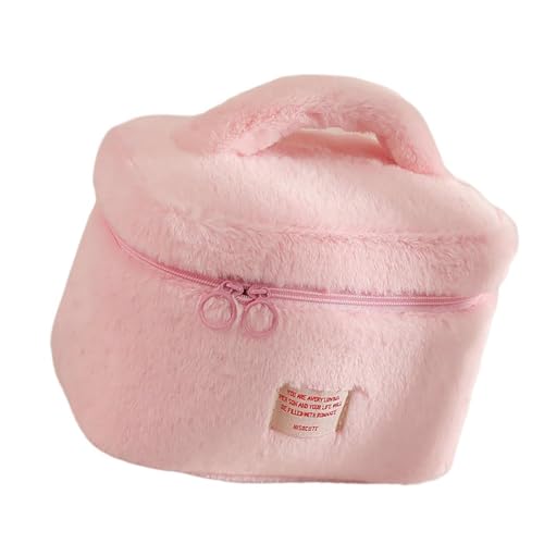 Große Kapazität, Plüsch-Make-up-Organizer, tragbares Accessoire für Zuhause oder unterwegs, den täglichen Gebrauch von YIZITU