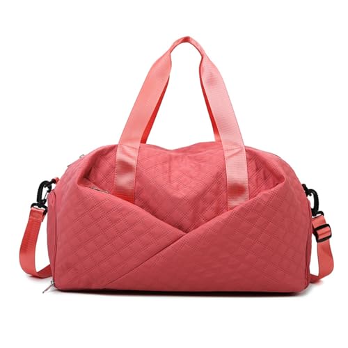 Große Reisetasche für Damen und Herren, Sporttasche mit nassen Taschen, Schultertaschen für Outdoor-Ausflüge und tägliche Pendler, Yoga, Duffle Bag, rosarot, Mass Beauty Große Reisetasche für Damen und Herren, Sporttasche mit nassen Taschen, Schultertaschen für Outdoor-Ausflüge und tägliche Pendler, Yoga, Duffle Bag, rosarot, Mass Beauty von YIZITU