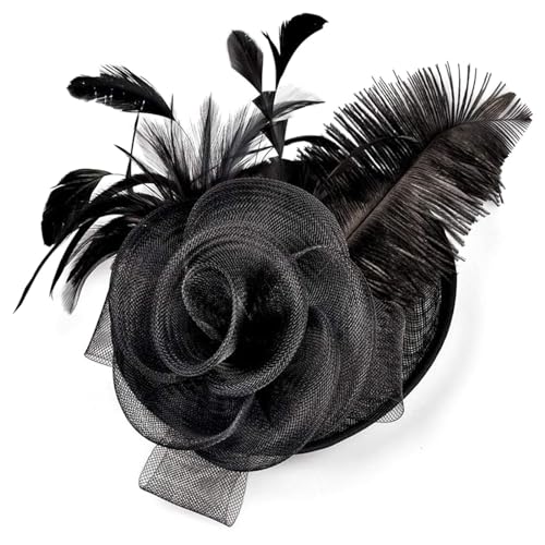 Haarspange für Mädchen, Hutform, Bühnenauftritte, Haarnadel für Teenager, Halloween, Party, Fotografieren, rutschfeste Haarnadel, Hut-Haarspangen für Mädchen, Hut-Haarspangen für Frauen, Zylinderhut von YIZITU