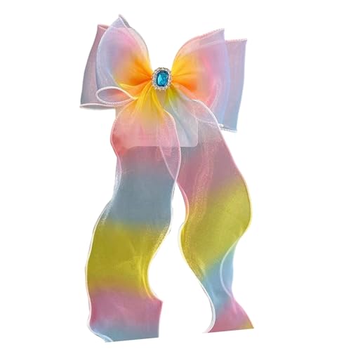 Haarspange mit Schleife, für kleine Mädchen, Prinzessinnen-Kostüm, Schleife, Haarspange mit Strasssteinen, Kinder-Mottoparty, Kopfbedeckung, Kinder-Haarspange für Freizeit und Party Haarspange mit Schleife, für kleine Mädchen, Prinzessinnen-Kostüm, Schleife, Haarspange mit Strasssteinen, Kinder-Mottoparty, Kopfbedeckung, Kinder-Haarspange für Freizeit und Party von YIZITU