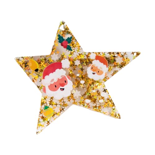 Knitterfreie Weihnachts-Haarspange, Mistelzweig-Haarnadel, Entenschnabel-Clip für Neujahr, Schmuck, Mistelzweig-Haarspangen für Damen von YIZITU