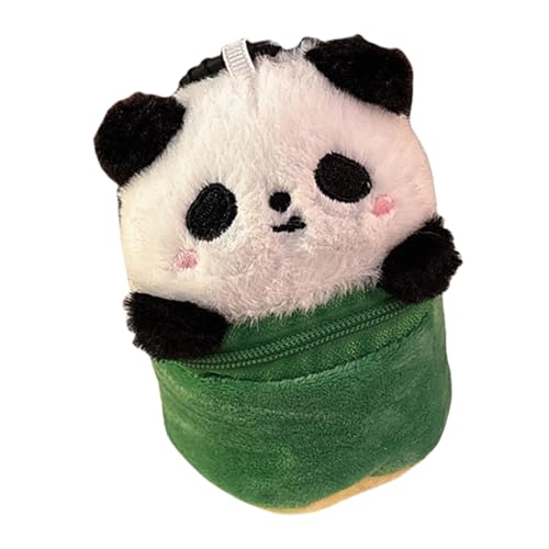 Kopfhörer-Aufbewahrungstasche, schöne Capybara-Münzbeutel, Plüsch-Münzgeldbörse, Anhänger, Kopfhörerbeutel, Cartoon-Panda-Aufbewahrungstasche, kleine Brieftaschen, schöne Capybara-Geldbörse von YIZITU