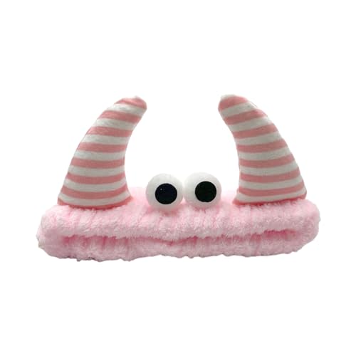 Lustiges Horn Stirnband Für Partydekorationen Für Musikfestivals Photo Booth Requisiten Mädchen Waschen Gesicht Make Up Spa Stirnband Süßer Cartoon von YIZITU