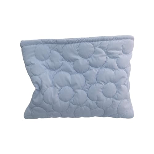 Make-up-Tasche, Kulturbeutel, Reise-Make-up-Organizer-Tasche für Körperpflege, Schönheit, Kosmetik, große Kapazität, Handtasche, tragbare Damen-Reise, himmelblau, Mass Beauty von YIZITU