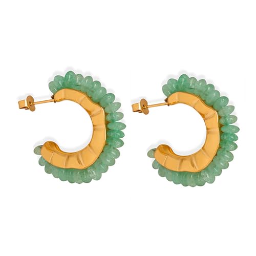 Mehrfarbige Ohrringe im Bohemia-Stil, einzigartig, elegant, zarter Damen-Ohrschmuck für alltägliche Eleganz, zarter Damenschmuck, Einheitsgröße, Wie beschrieben, Wie beschrieben von YIZITU