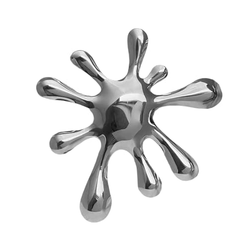 Modern Meets Brosche Vintage Unregelmäßiges Muster Brosche Mode Metall Geometrische Kreisnadel für verschiedene Anlässe Social Gathering Schmuck, Einheitsgröße, Wie beschrieben von YIZITU