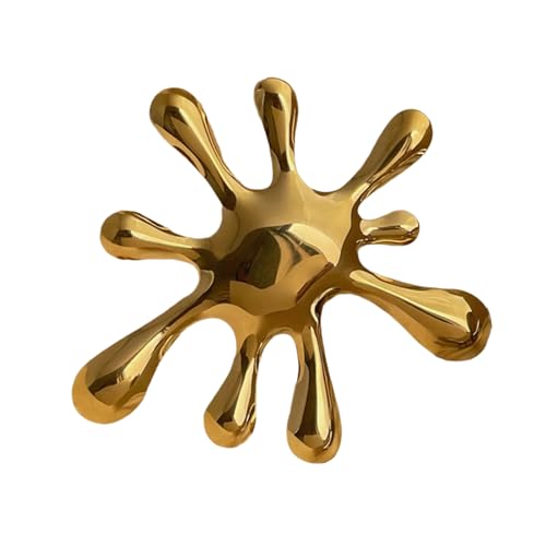 Modern Meets Brosche Vintage Unregelmäßiges Muster Brosche Mode Metall Geometrische Kreisnadel für verschiedene Anlässe Social Gathering Schmuck, Einheitsgröße, Wie beschrieben von YIZITU