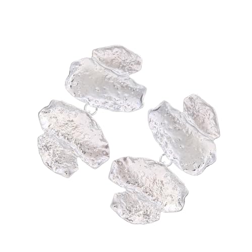 Modische Blatt-Ohrstecker, stilvolles Design, tragbarer Legierungsschmuck für Damen, herbstinspirierter Ohrschmuck, Einheitsgröße, Wie beschrieben, Wie beschrieben von YIZITU