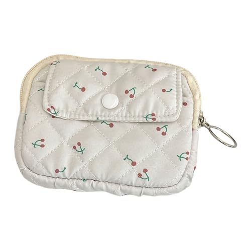 Münzbeutel mit Blumenmuster, Cartoon-Geldbörse, Kleingeldtasche, kleine Aufbewahrungstasche, koreanische Stile, Münzbörse für Damen und Mädchen, florale kleine Aufbewahrung, koreanische Stile von YIZITU