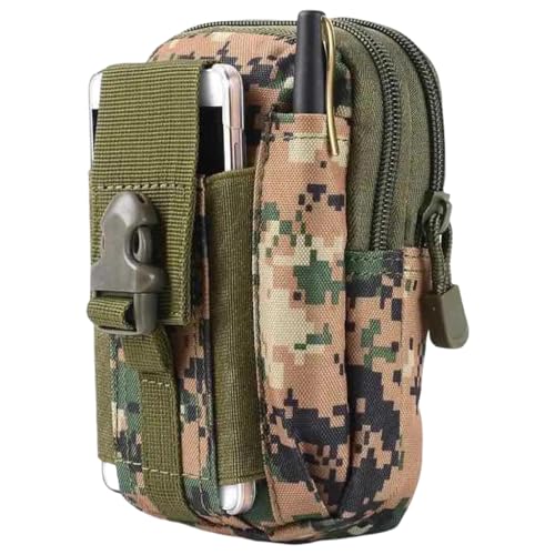Oxford Taktische Gürteltasche, Geldbörsen, Hüfttasche, Jagdwerkzeugtasche, Bauchtasche für Camping-Enthusiasten und Jäger, Dschungel digital, as show von YIZITU