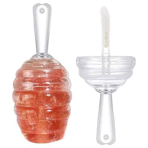 Plumping Honys Lippenöl Gloss Clear Lip Gloss Feuchtigkeitsende Nahrhafte Natürliche Dauerhafte Pflege von YIZITU