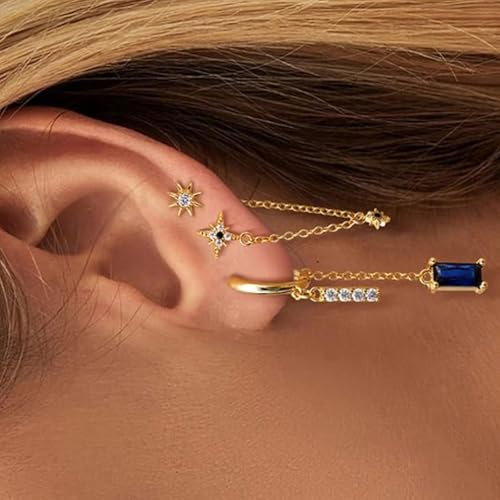 Quasten Ohrringe Set Funkeln Quasten Ohrringe Set Ohrhänger Accessoire Ideal Für Besondere Anlässe Abendparty von YIZITU