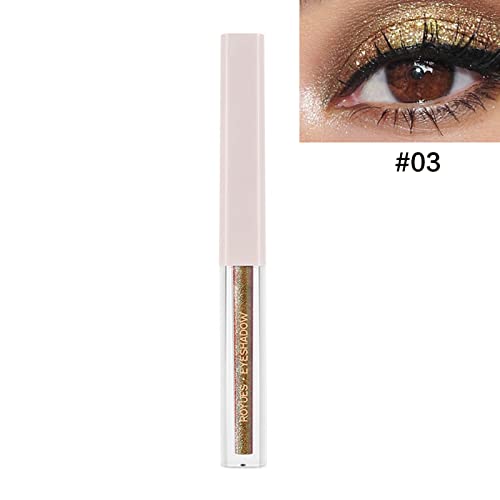 Schimmernde Flüssige Glitzer Lidschatten Erzeugt Mehrdimensionales Schönheitsauge. von YIZITU