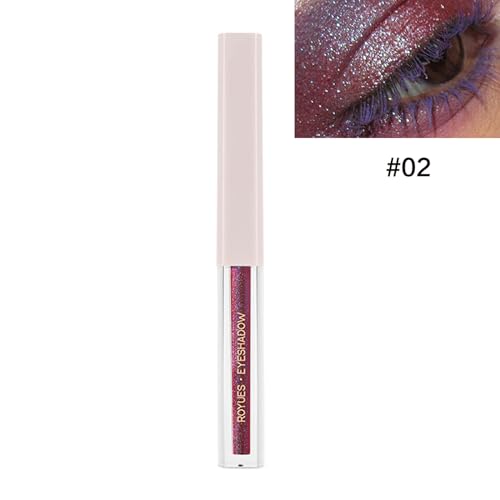 Schimmernde Flüssige Glitzer Lidschatten Erzeugt Mehrdimensionales Schönheitsauge. von YIZITU