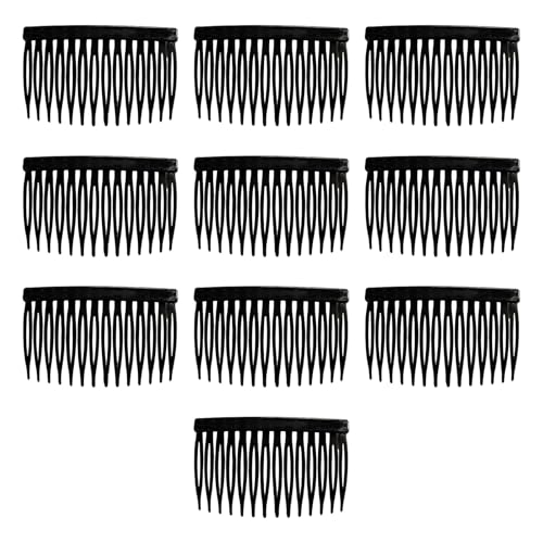 Seitenkamm mit 14 Zähnen, gebogenes Design, Haar-Accessoire für Damen, Herren, Kinder von YIZITU