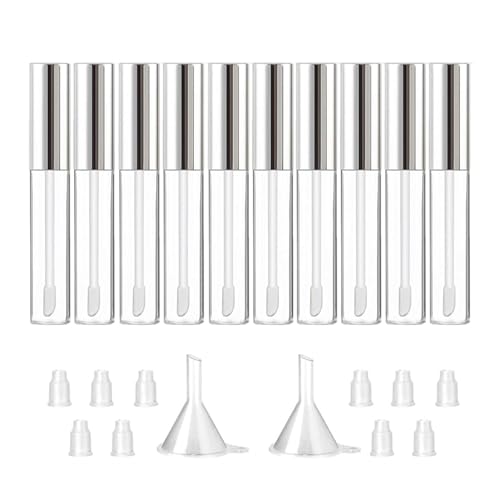 Sie Leere Mascara Röhre Mit Wimpern Zauberstab 10 Ml Wimperncreme Containerflasche Mit Minis Trichter Und Leckstoppscreme Containerflasche von YIZITU