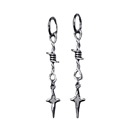 Silberfarbe Kleine Blitzkreuzstar Ohrringe Für Frauen Mädchen Einfache Koreanische Mode Ohrschnallen Ohrring Trend Schmuck Hauch Ohrringe Für Frauen Huggie Teen Girls Star Männer Hoop Girls Haumeln Silberfarbe Kleine Blitzkreuzstar Ohrringe Für Frauen Mädchen Einfache Koreanische Mode Ohrschnallen Ohrring Trend Schmuck Hauch Ohrringe Für Frauen Huggie Teen Girls Star Männer Hoop Girls Haumeln von YIZITU
