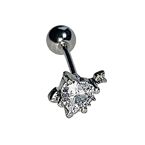 Star/Herzform Stift Ohrringe Stern/Herz Gestüts Ohrstecker Party Schmuck Kupfermaterial Ohrohrschmuck Accessoires Für Mädchen Star Ohrringe Männer Männer von YIZITU