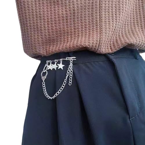 Stilvoller Schmetterling/Sternbrosche Für Frauen Kettenbroschen Augenfangen Metalllegierjacke Clip Für Hosen Kleid Brosche Stifte Stilvoller Schmetterling/Sternbrosche Für Frauen Kettenbroschen Augenfangen Metalllegierjacke Clip Für Hosen Kleid Brosche Stifte von YIZITU