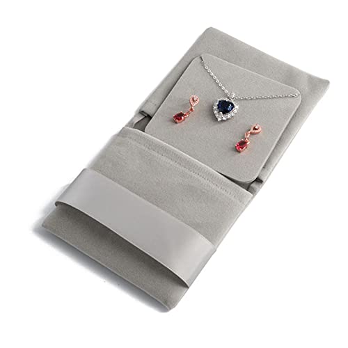 Verdickte Schmuck Flanellbeutelbeutel Geschenktüten Für Schmuck Halsketten Ringe Chinesische Beutel Münze Geldbörse Kleine Taschen Kleine Taschen Mit Kennzeichen Für Halskette Seiden Geschenkbeutel von YIZITU