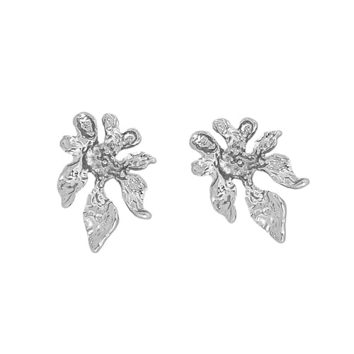 Vintage Blumenohrringe Für Frauen Mit Gold/silbernen Verlegtem Mit Strukturierten Geflitzten Designs Und Unregelmäßigen Geometrischen Wirbeln Vintage Blumenohrringe Vintage Blumenohrringe Für Frauen Mit Gold/silbernen Verlegtem Mit Strukturierten Geflitzten Designs Und Unregelmäßigen Geometrischen Wirbeln Vintage Blumenohrringe von YIZITU