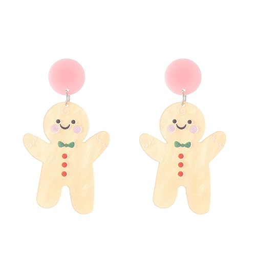 Weihnachts Acrylohrringe Baum Alpakas Cactus Dinosaurier Dangle Ohrringe Einfacher Drop Statement Schmuck Für Frauen Weihnachten Acryl Leicht Und Komfortabel Einzigartiges Design von YIZITU