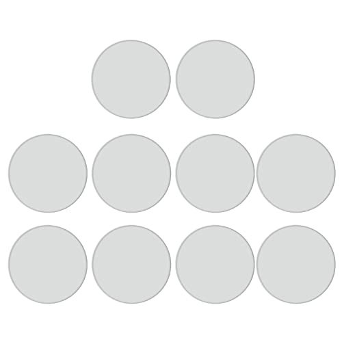 YIZITU 10x Wärmeübertragung Aluminiumblatt Für Zusammenklappbare Telefonhalter Runde Sublimation Aluminium Aufkleber Home Decor Anhänger von YIZITU