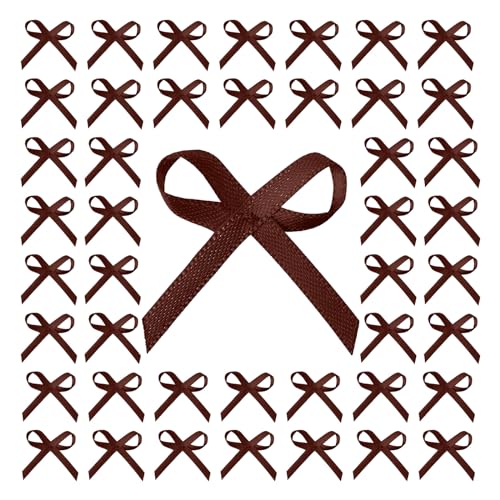 YIZITU 200pcs Bandbögen Für Bastelgeschenk Verpackung Bowknot Mehrfarbige Bögen Für Bastelgeschenk Verpackung Dekoration Ribbon Bogenknoten Hochzeitsdekorationen von YIZITU