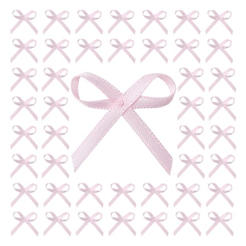 YIZITU 200pcs Bandbögen Für Bastelgeschenk Verpackung Bowknot Mehrfarbige Bögen Für Bastelgeschenk Verpackung Dekoration Ribbon Bogenknoten Hochzeitsdekorationen von YIZITU