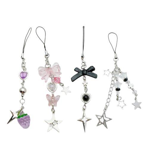 YIZITU 4PCS Mode Bowknot Star Hangings Anhänger Süß von YIZITU
