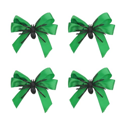 YIZITU 4pcs Urlaubshaarbögen Mit Haltbarkeitsclips Schleifen Form Barrettes Für Kostümfeiern Und Festival Dekoration Slip Proof Hair von YIZITU