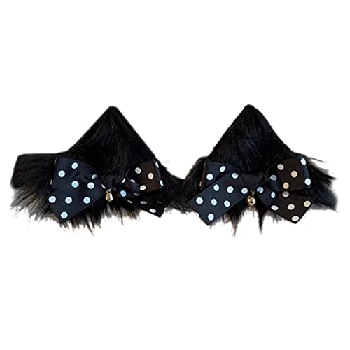 YIZITU Animation Haarnadel Ohrs Haarklammern Cosplay Party Kopfwege Bühne Performances Kopfschmutz von YIZITU