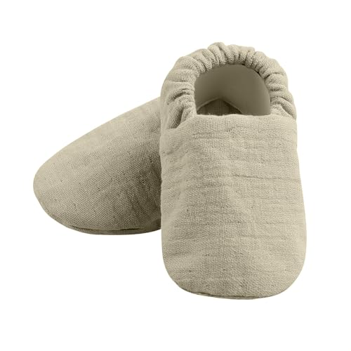 YIZITU Baby First Cotton Walking Booties Warm And Soft Socks Shoes For Infants Comfortable Newborns Floor Shoes Solid Color Baby Shower Gift von YIZITU