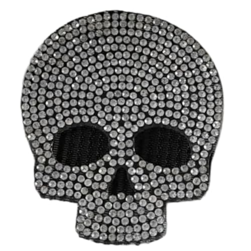 YIZITU Beliebter Schädelkopf-Haarhalter, Pony-Halter, Cosplay-Haarteil, Kopfbedeckung für Halloween-Partys und Frauen-Fotoshootings von YIZITU