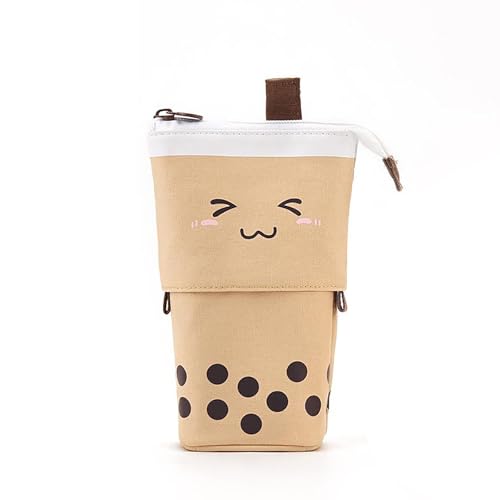 YIZITU Cartoon Pencil Case Teleskopen Bleistiftkoffer Reißverschlüsse Stiftbeutel Schreibtischhalter Organisatoren Für Studenten Kid Girl School Teleskope von YIZITU