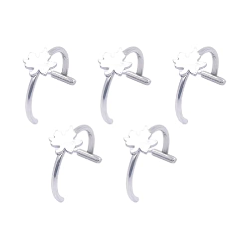 YIZITU Clip On Imitation Lippenringe Bequeme Verschleiß Rostfreier Stahl Lippenschmuckzubehör Für Kostüme Party Cosplay Imitation Ringe Für Empfindliche Haut von YIZITU