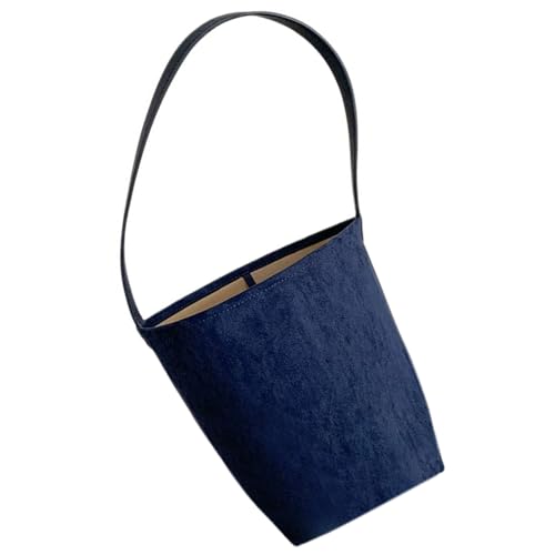 YIZITU Damen Achseltasche Mädchen Ästhetischer Eimer Weibliche Mode Handtasche Große Kapazität Schulter Einkaufen Pendeln Frauen Große Kapazität Eimer Handtasche Trend Achsel Ästhetische Schulter von YIZITU